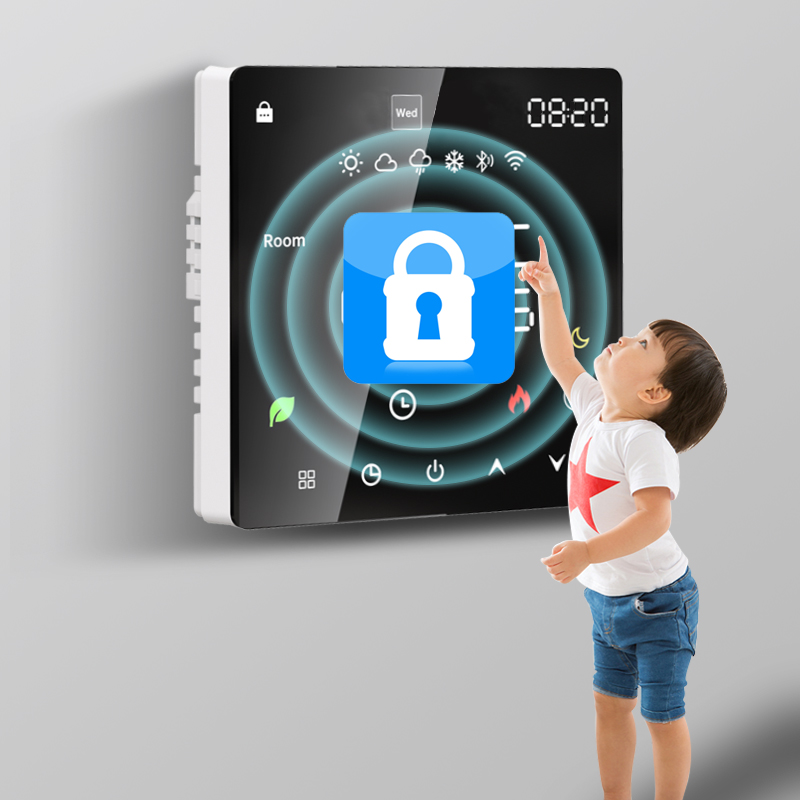 Termostat Wi-Fi Sentuh Model K6
