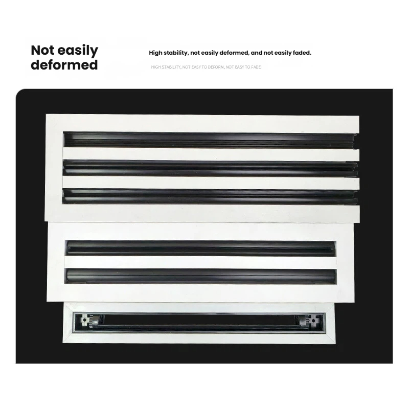 Penyebar udara Slot Linear aluminium