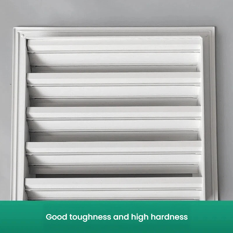 Aluminium Weatherproof Louvered Vent Grille