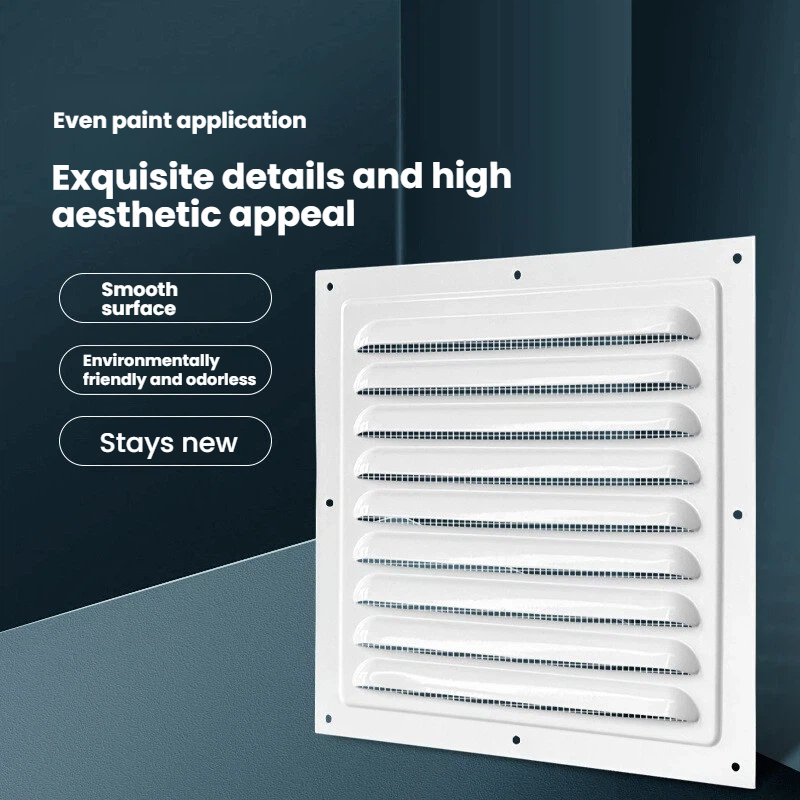 Louvered liang udara/kembali gril bolong udara