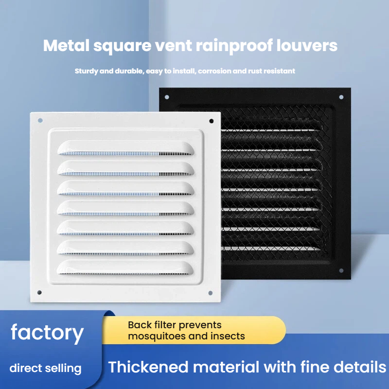 Louvered liang udara/kembali gril bolong udara